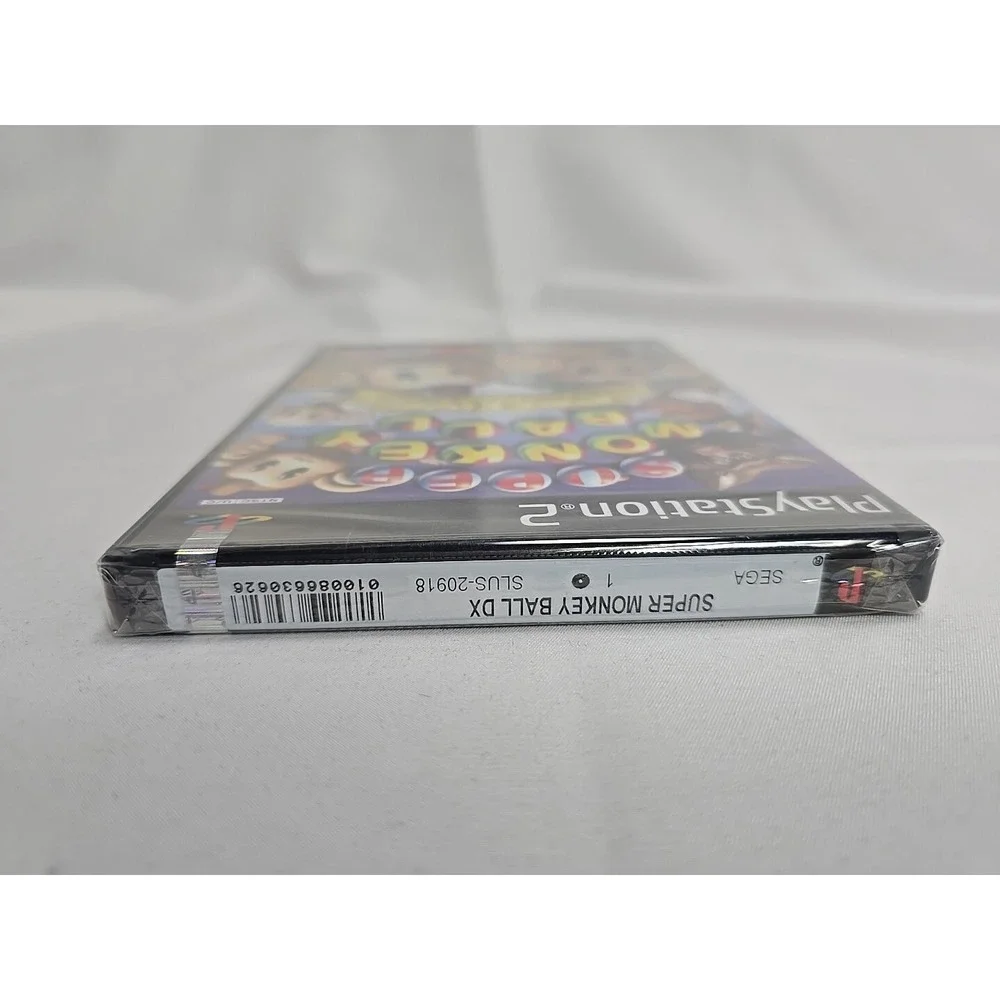 Super Monkey Ball Deluxe (Sony PlayStation 2, 2005) PS2 Factory Sealed!!‎